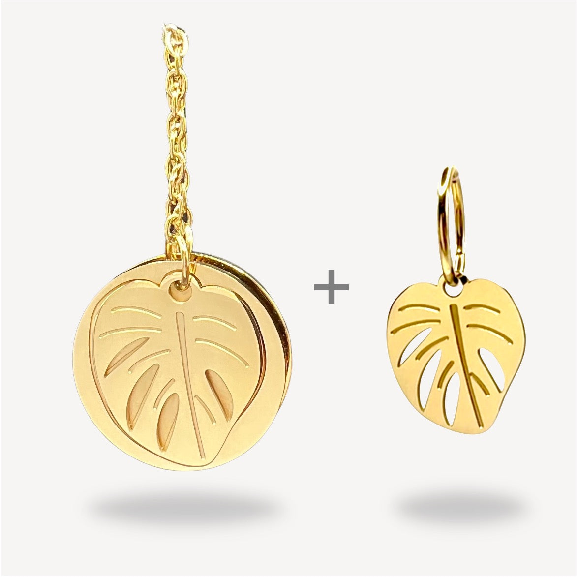 Bikini Button + Charm Set