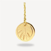 Lade das Bild in den Galerie-Viewer, Bikini Button + Leaf Charm Set | Gold
