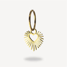 Lade das Bild in den Galerie-Viewer, Bikini Charm - Flaming Heart | Gold
