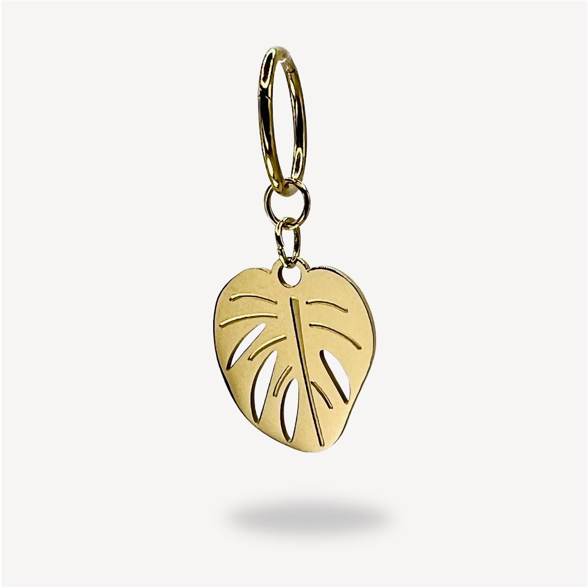 Bikini Charm - Leaf Hanger | Gold