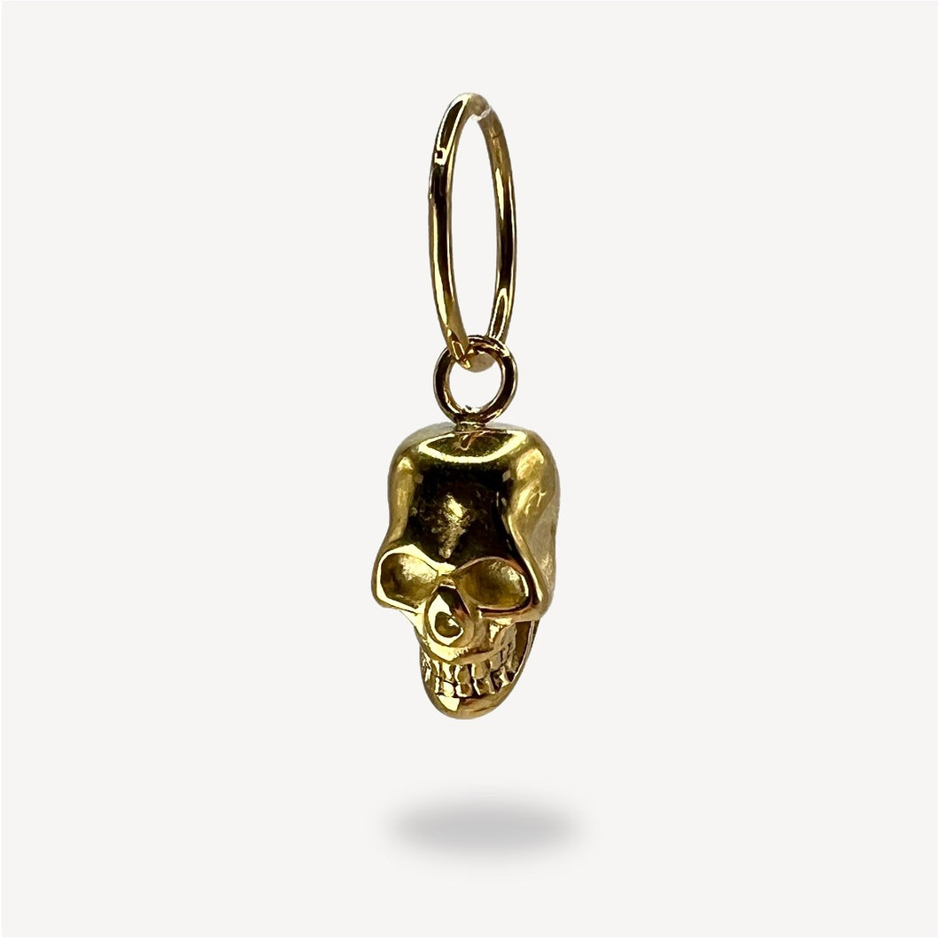 Bikini Charm - Skull | Gold