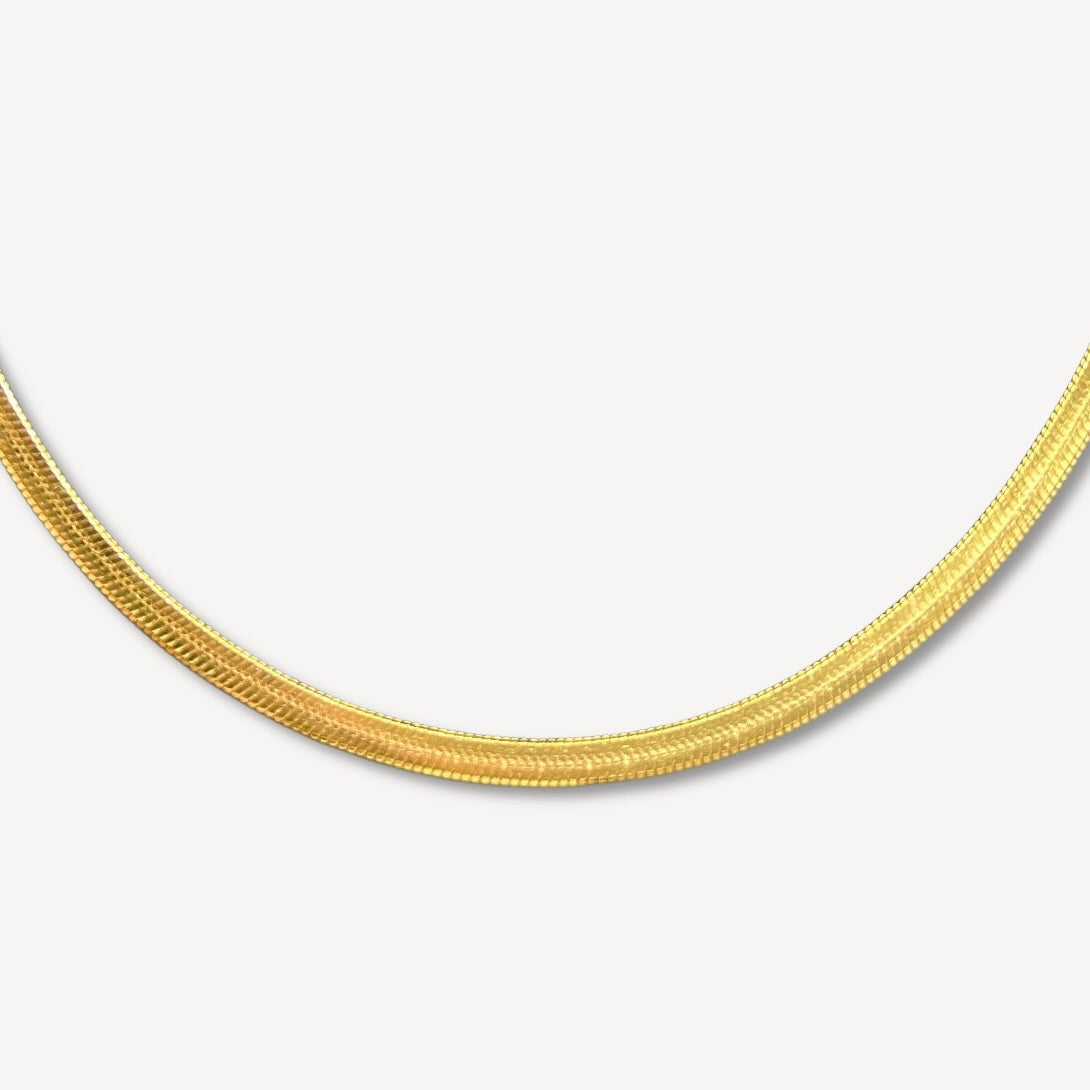 Choker Kette | 38+5 cm | Gold