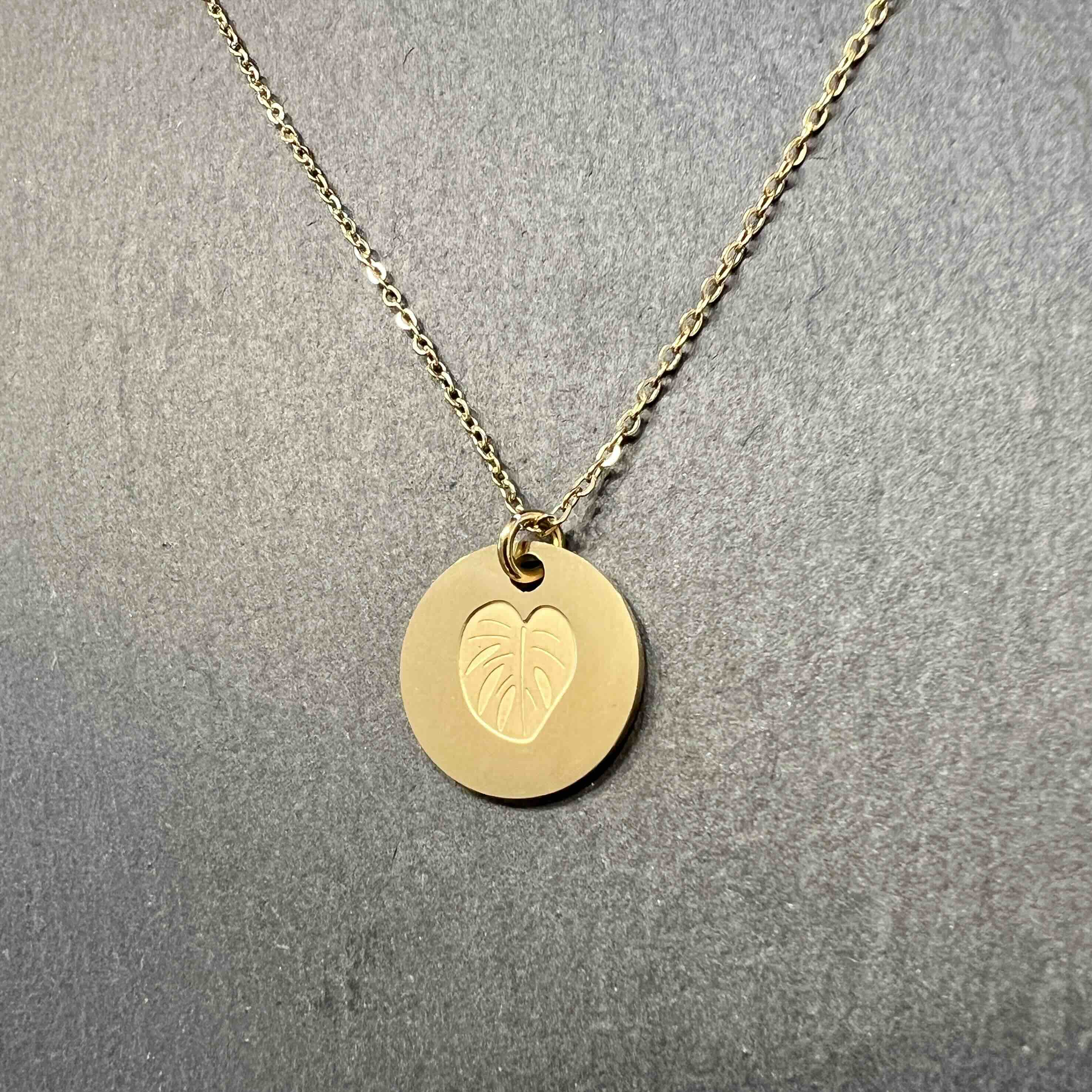 Coin Kette | 40+5 cm | Gold