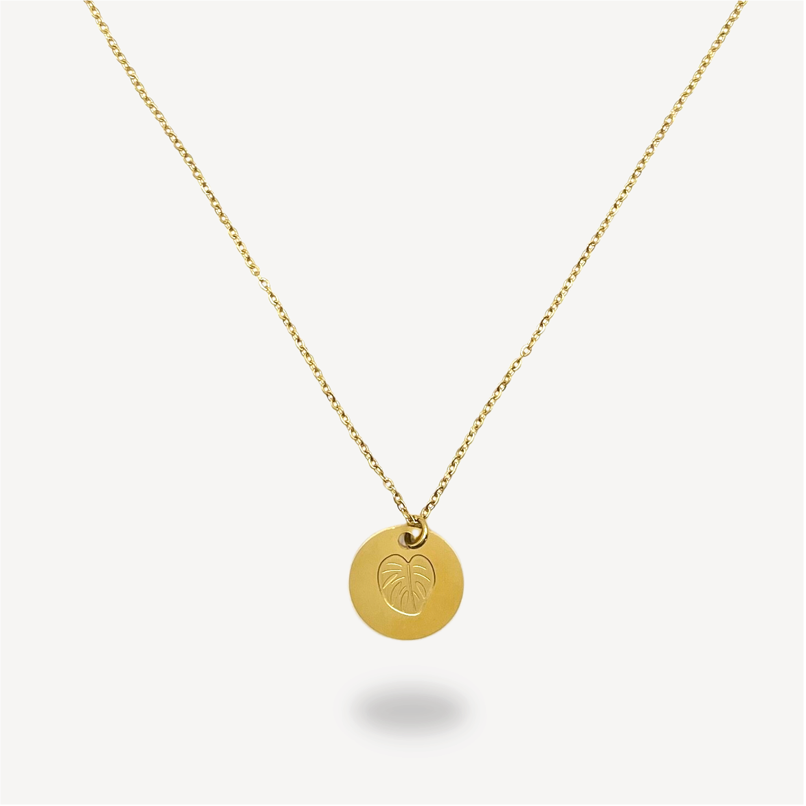 Coin Kette | 40+5 cm | Gold